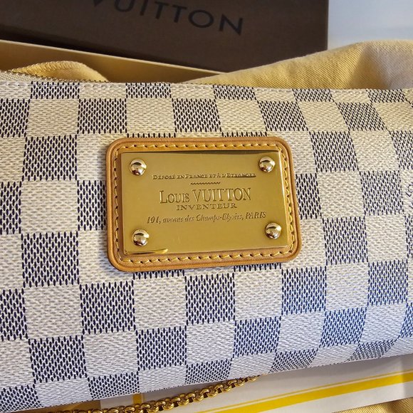 SOLD!!! Do not buy.Louis Vuitton Eva Damier Azur crossbody - Picture 3 of 15